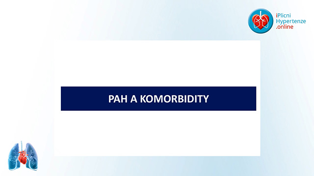 PAH a komorbidity